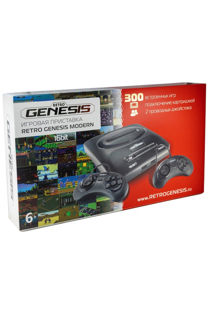 Купить Retro Genesis Modern 300 игр цена, отзывы, доставка - Showgames.ru