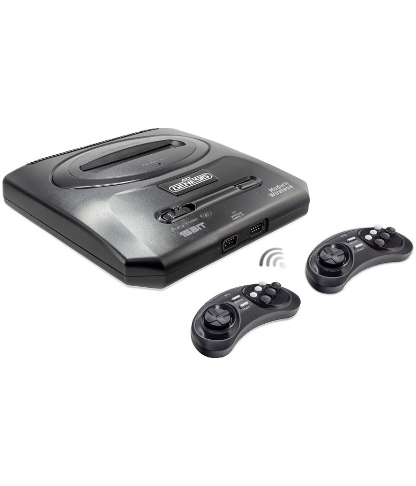 Игровая приставка Sega Retro Genesis Modern Wireless (170 игр) с беспроводными джойстиками