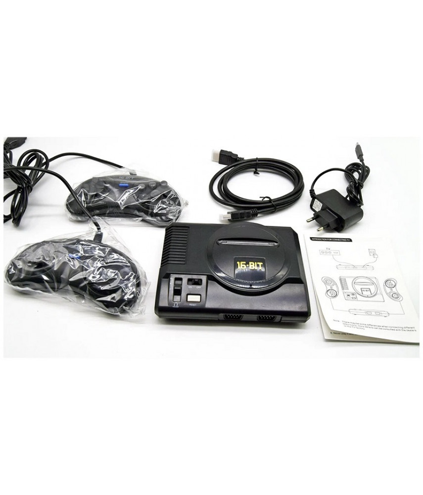 Игровая приставка SEGA 16-bit Super Mini MD HDMI (100 игр)