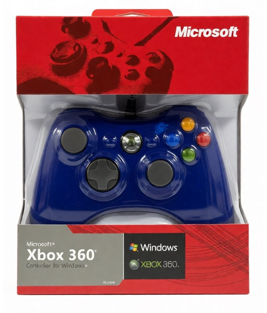 Проводной геймпад для игровой приставки Xbox 360 Проводной геймпад для игровой приставки Xbox 360