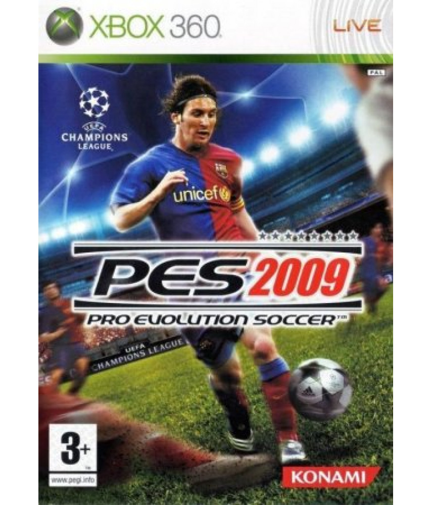 Pro Evolution Soccer 2009 [Xbox 360] - Б/У