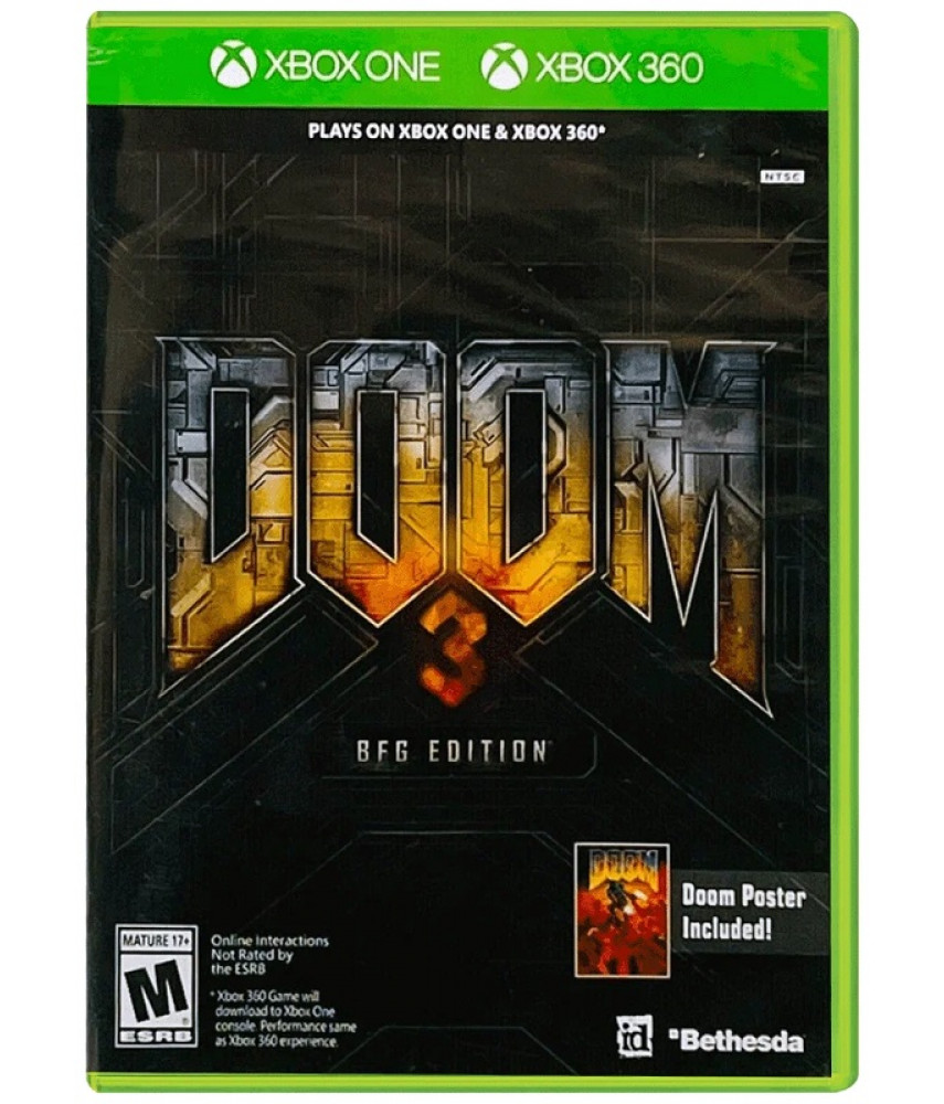 DOOM 3 BFG Edition (Xbox 360 / Xbox One, английская версия)