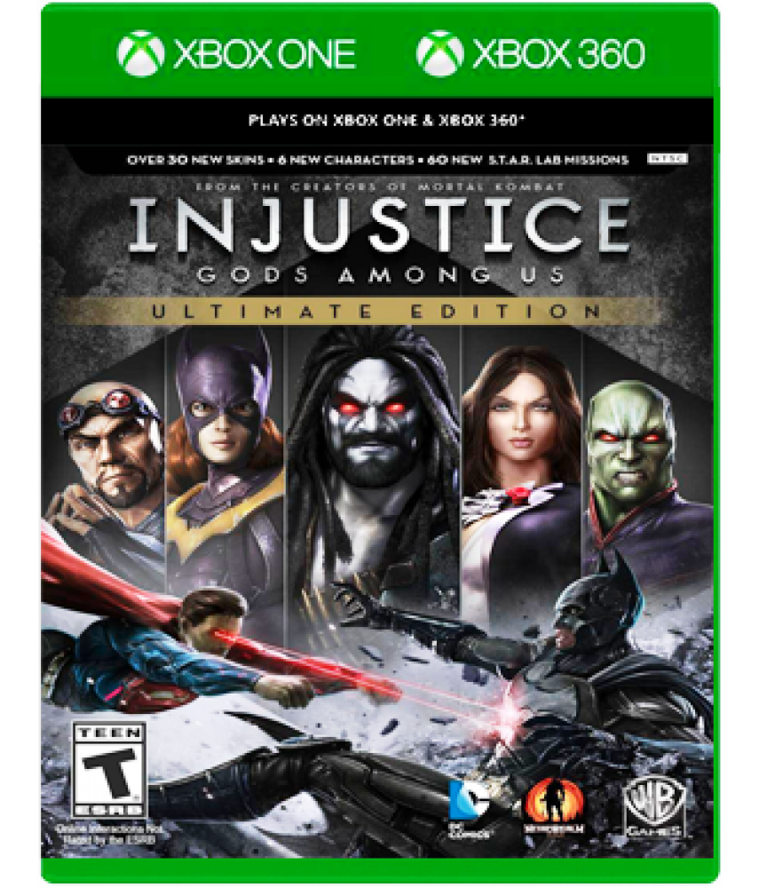 Injustice Gods Among Us Ultimate Edition (Русские субтитры) [Xbox 360] (совместимость с Xbox One)