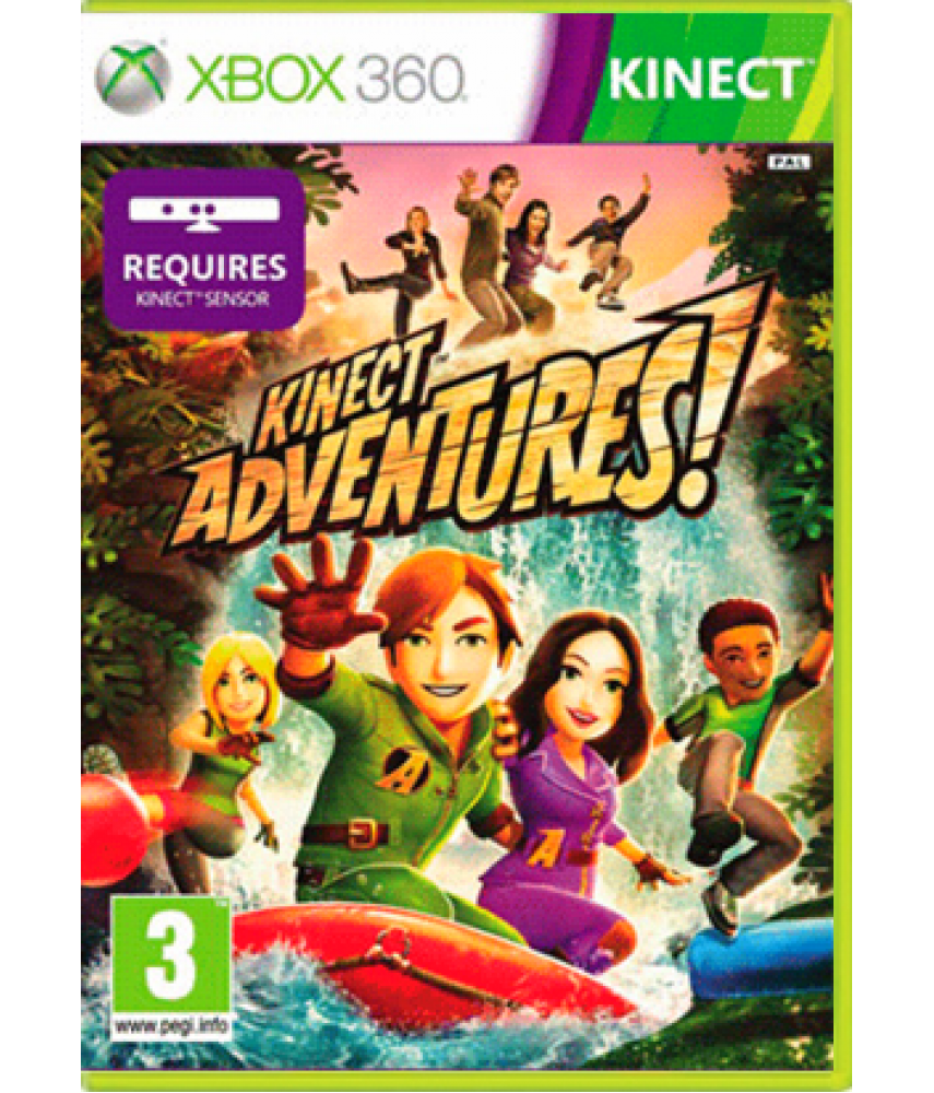 Kinect Adventures [Xbox 360, Kinect] - БУ