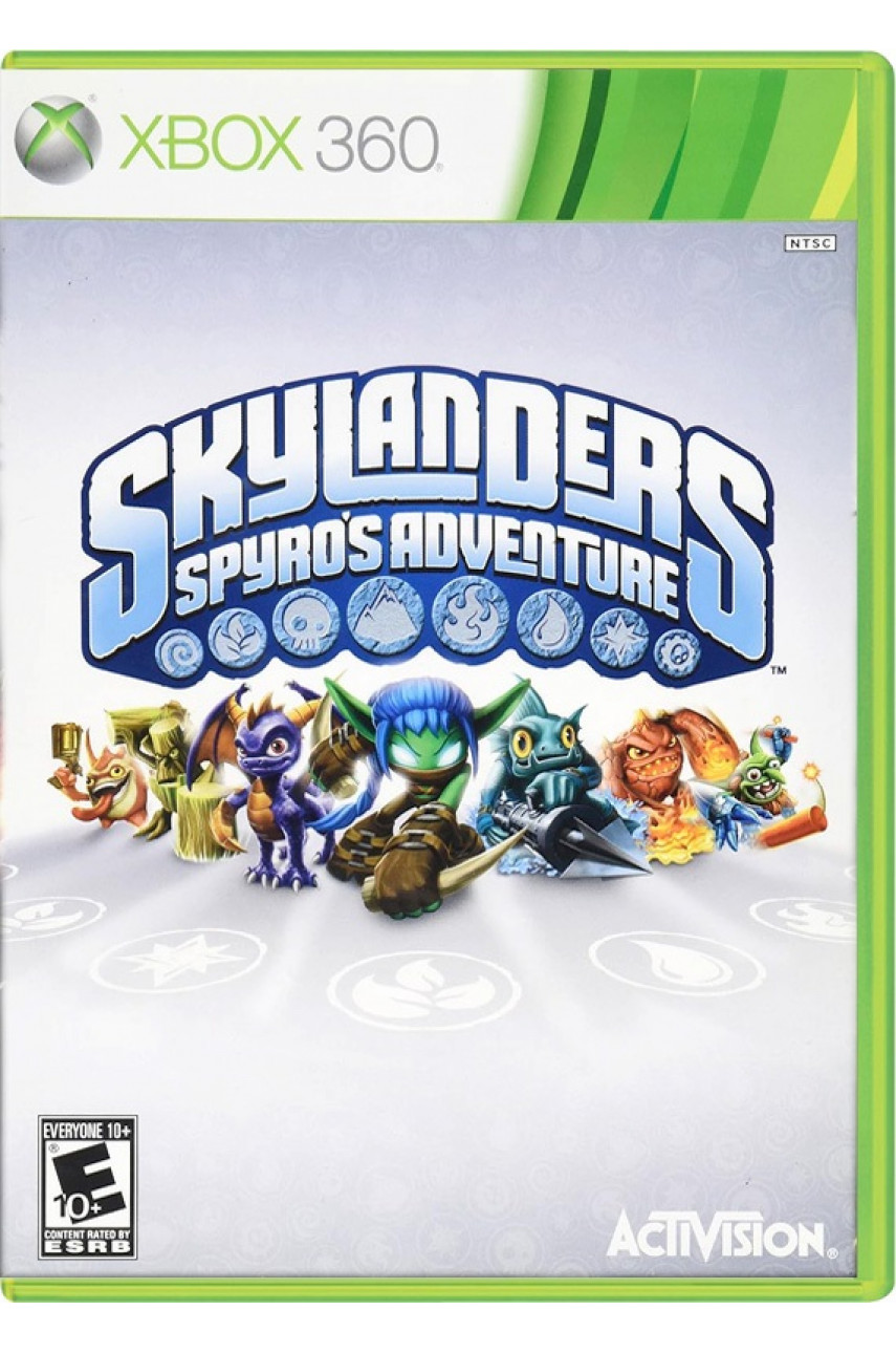 Skylanders Spyro's Adventure (только диск) (Xbox 360, английская версия)