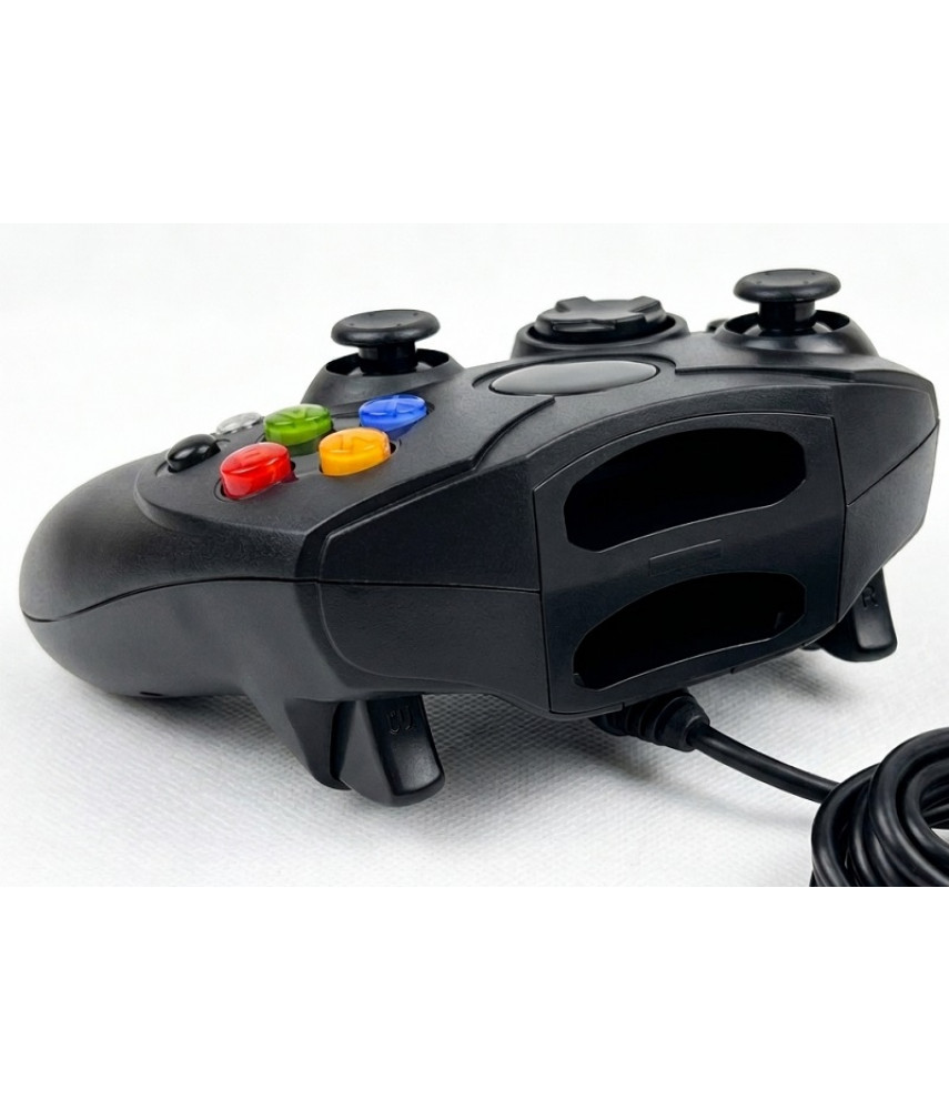 Геймпад проводной для Xbox Original (Controller S) черный (Аналог)