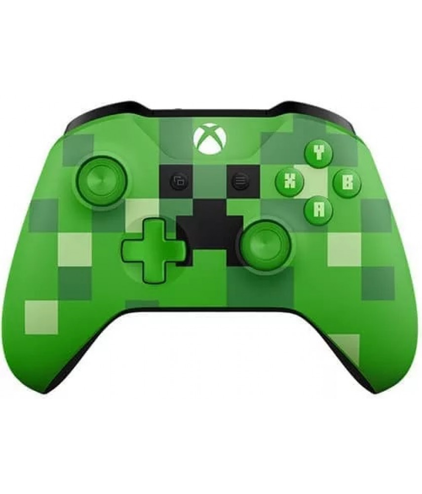 Геймпад беспроводной для Xbox One (Minecraft Creeper) OEM