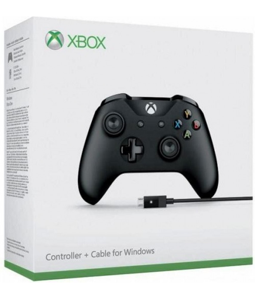 Геймпад Microsoft Xbox One Controller for Windows (черный)