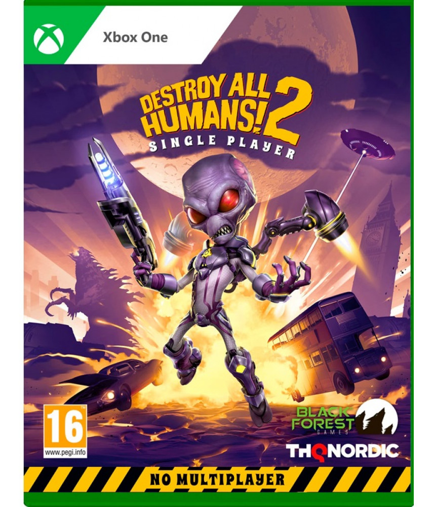 Destroy All Humans! 2 - Reprobed: Single Player (Xbox One/Series X, русские субтитры)