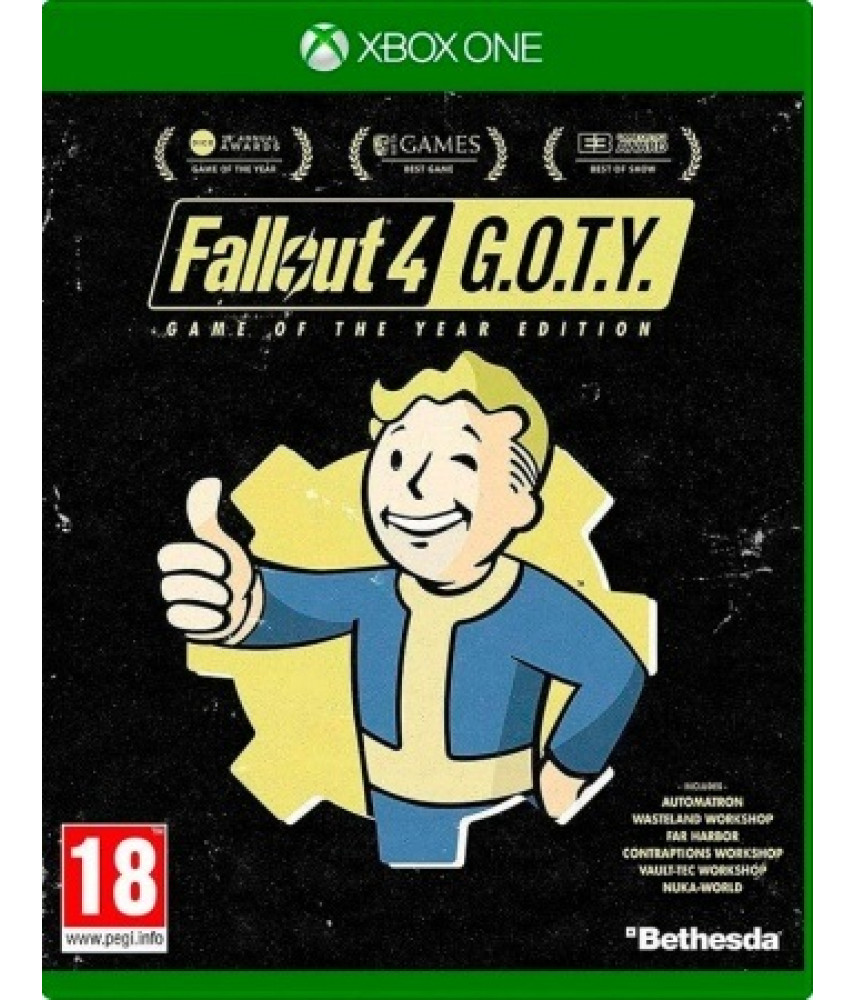 Игра Fallout 4 Game of the Year Edition для Xbox One / Series X (английская версия)