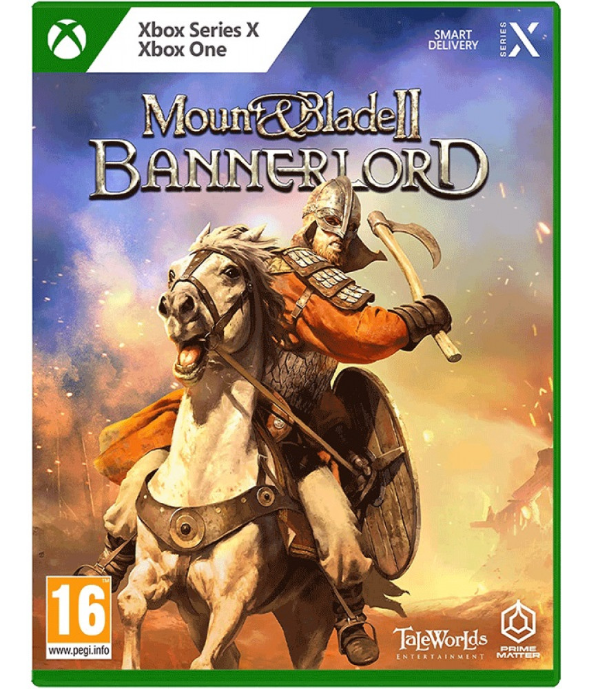 Игра Mount and Blade II Bannerlord для Xbox Series X / One. Меню и субтитры на русском языке.