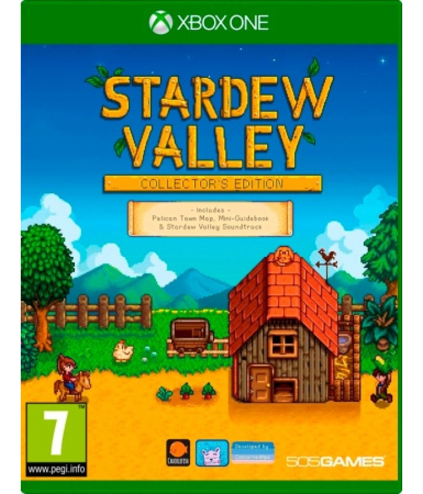 Игра Stardew Valley Collector's Edition для Xbox One / Series X. Меню и субтитры на русском языке.