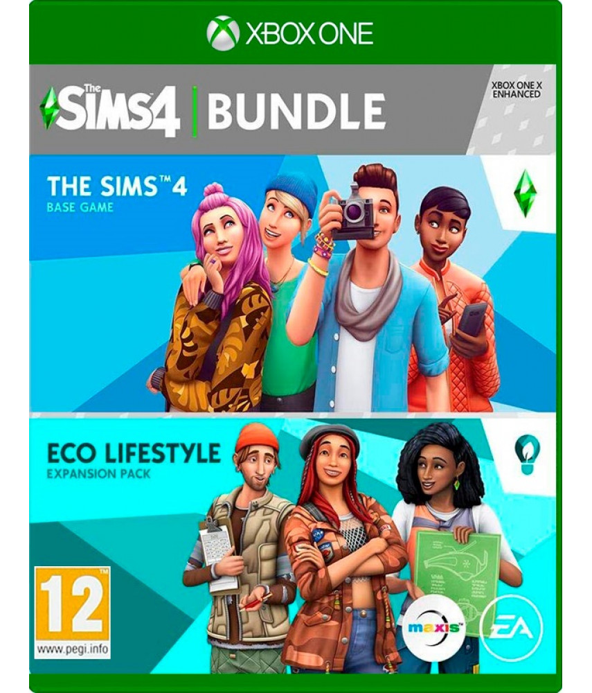 Игра The Sims 4 + Eco Lifestyle Bundle [Xbox One (Xbox One/Xbox Series X, русские субтитры)