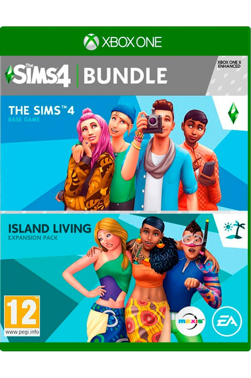 The Sims 4 + Island Living Bundle [Xbox One (Xbox One/Xbox Series X, русские субтитры)