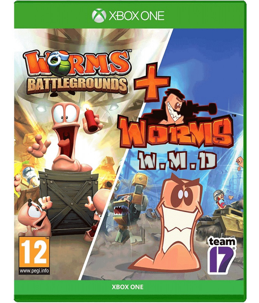 Worms Battlegrounds + Worms WMD - Double Pack (Xbox One/Series X, русская версия)