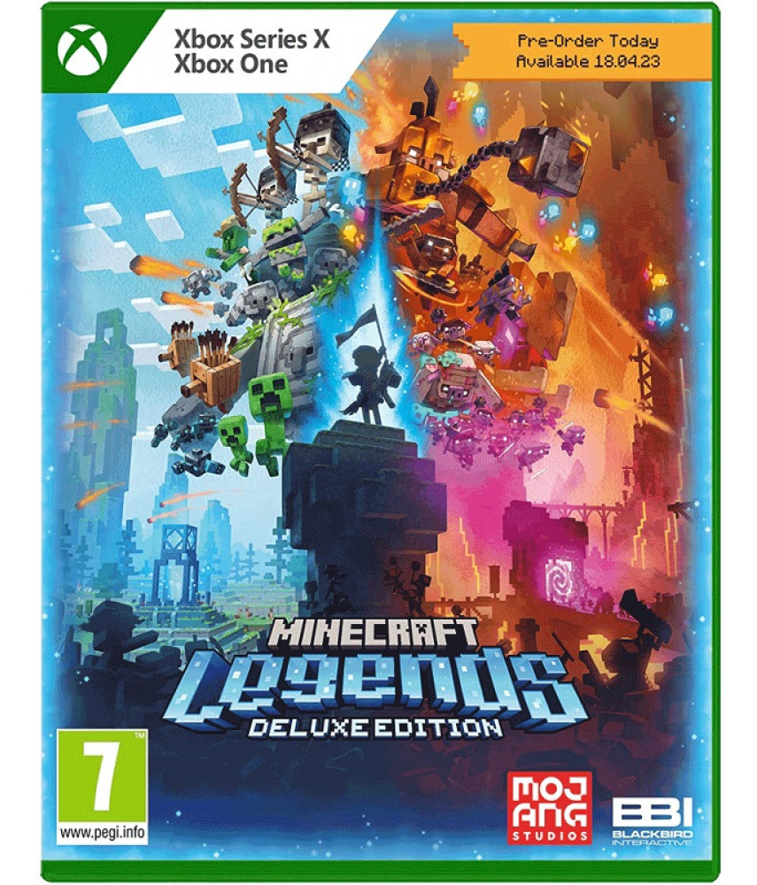 Minecraft Legends Deluxe Edition (Xbox Series X, Xbox One, русская версия)