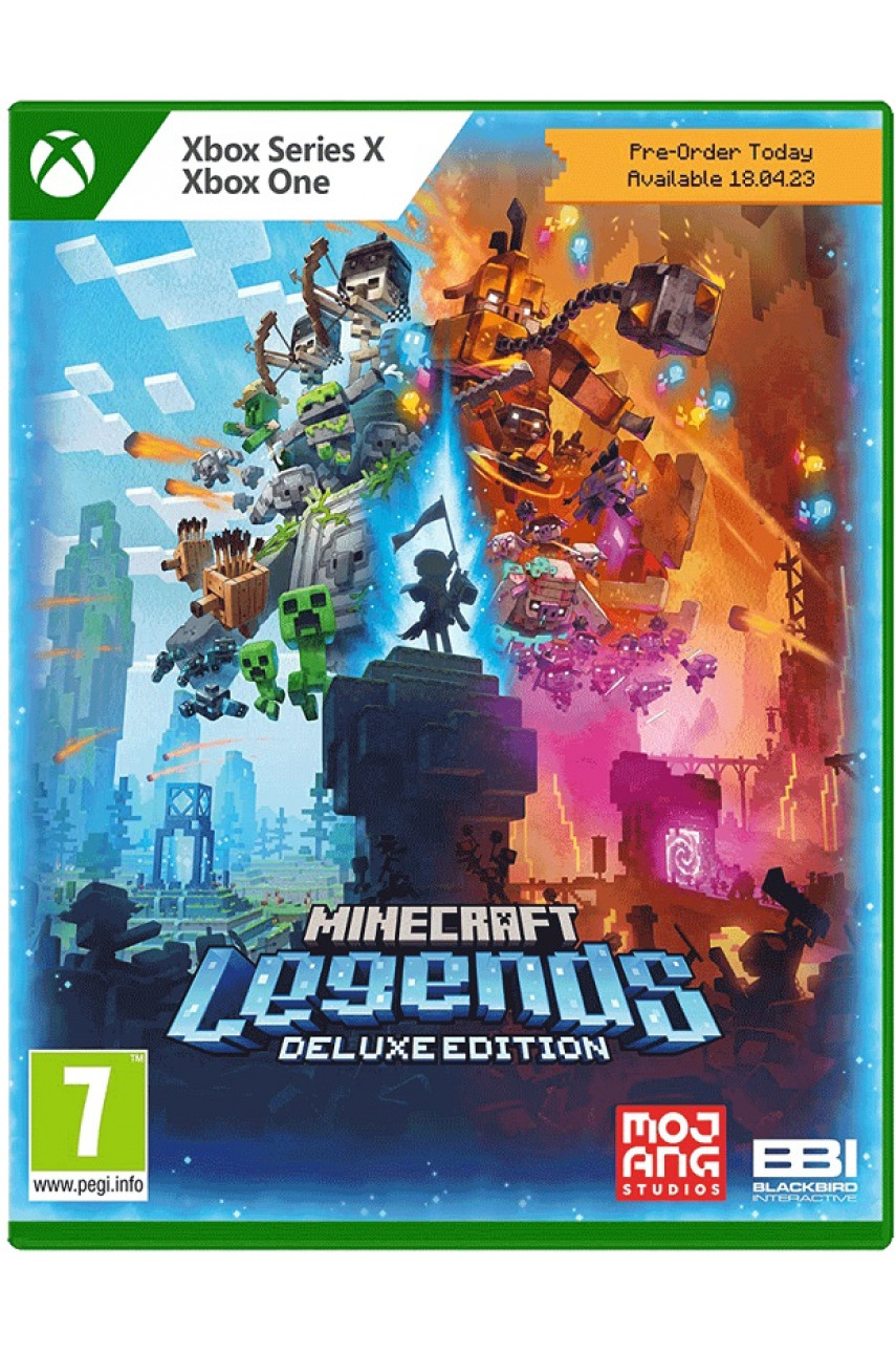 Minecraft Legends Deluxe Edition (Xbox Series X, Xbox One, русская версия)