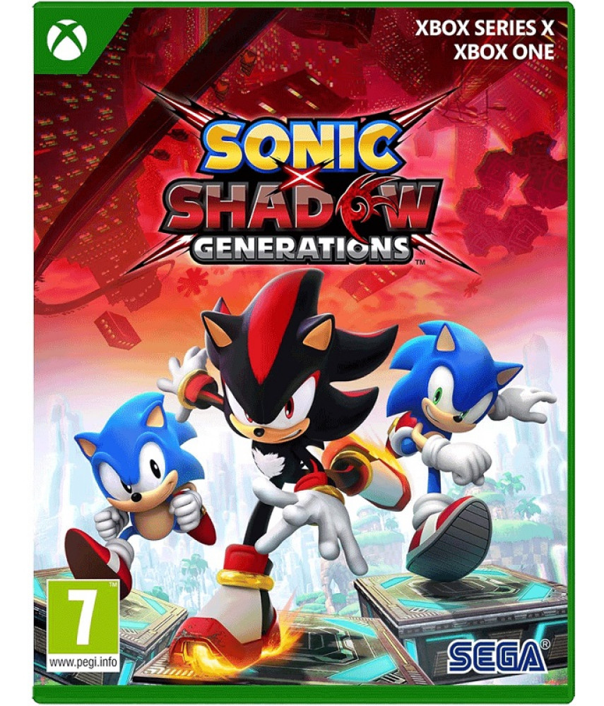 Игра Sonic x Shadow Generations для Xbox Series X/One. Меню и субтитры на русском языке.