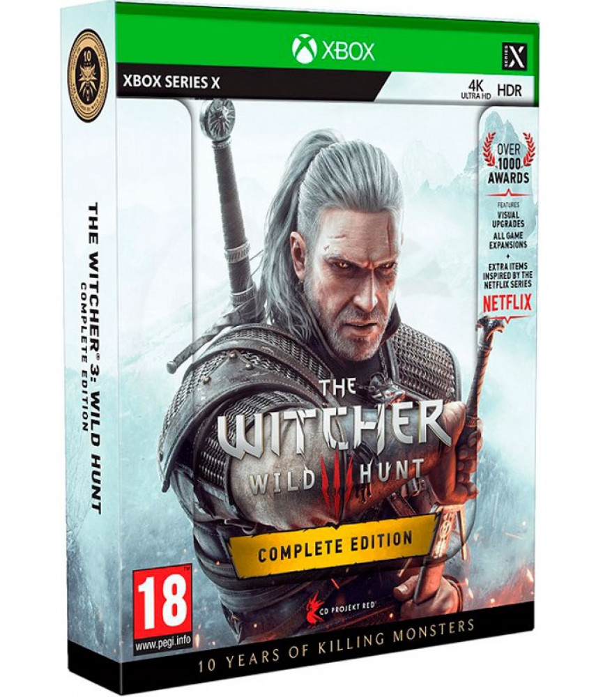 Ведьмак 3: Дикая Охота Полное Издание 10 Years of Killing Monsters (Xbox Series X, русские субтитры)