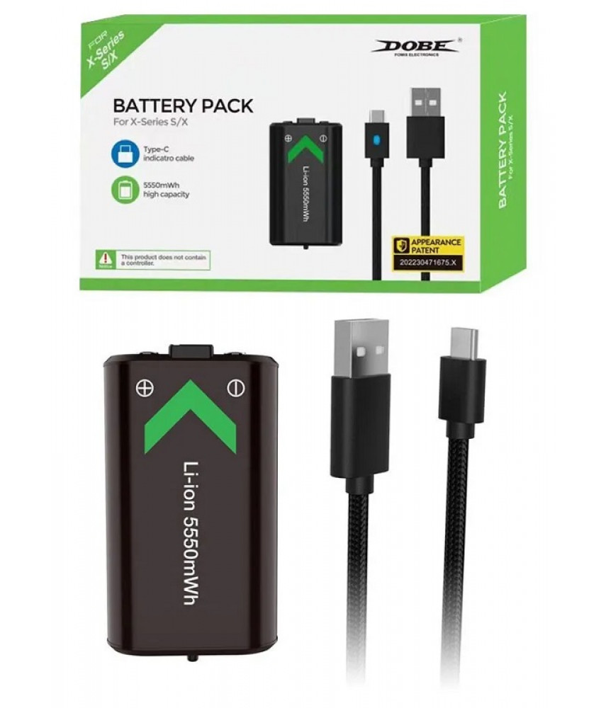 Аккумулятор 1500mAh с кабелем Type-C для Xbox Series X|S (TYX-2611)