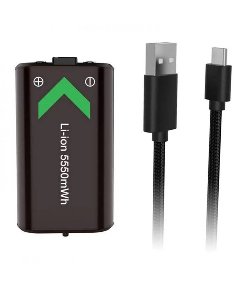 Аккумулятор DOBE 1500 mAh с кабелем Type-C (3 м) для геймпада Xbox Series X|S (TYX-2611) Аккумулятор DOBE 1500 mAh с кабелем Type-C (3 м) для геймпада Xbox Series X|S (TYX-2611)