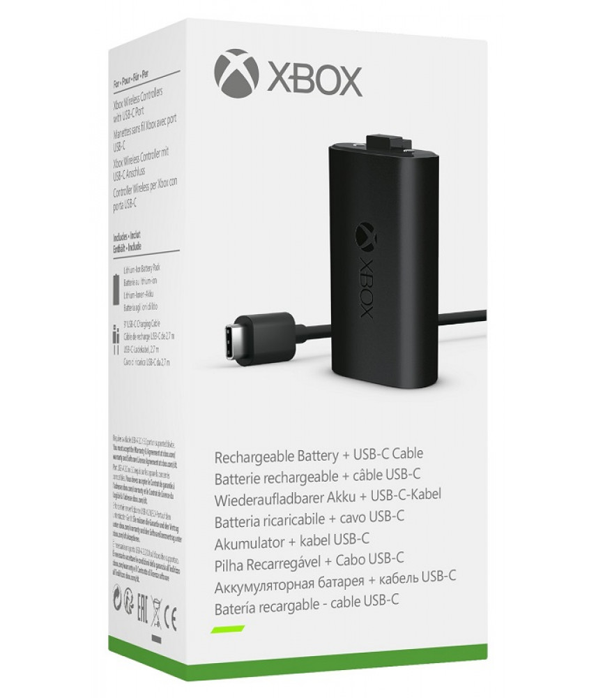 Зарядное устройство для геймпада Xbox Play & Charge Kit (SXW-00002)