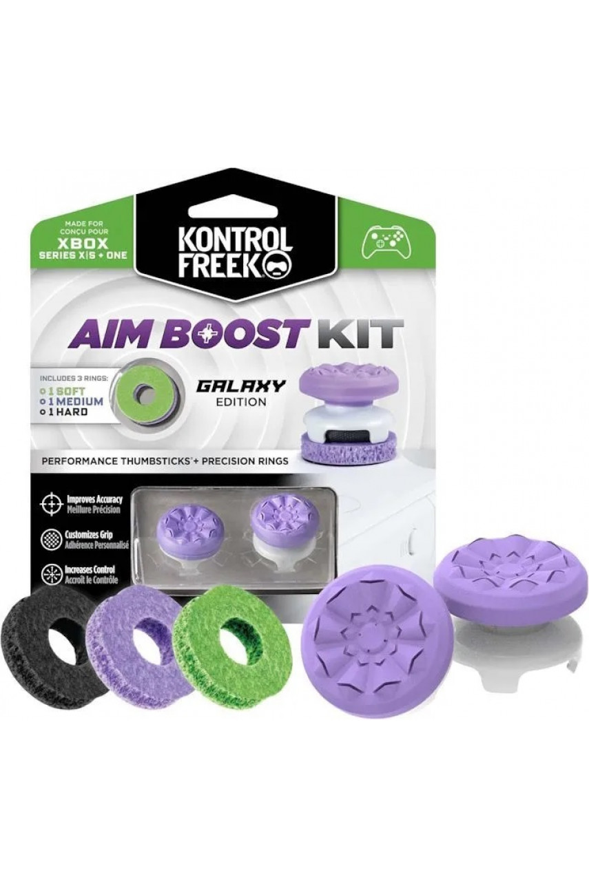 Насадки на стики + прецизионные кольца KontrolFreek Aim Boost Kit Galaxy Edition для Xbox Series X|S / Xbox One