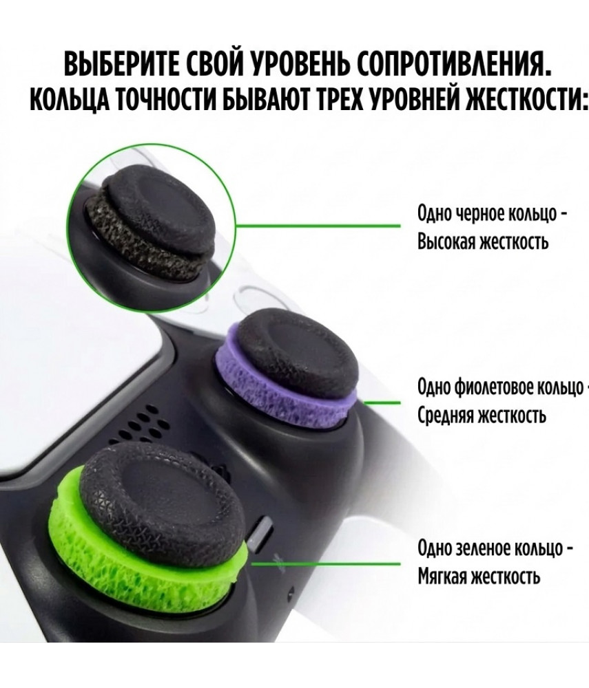 Насадки на стики + прецизионные кольца KontrolFreek Aim Boost Kit Galaxy Edition для Xbox Series X|S / Xbox One Насадки на стики + прецизионные кольца KontrolFreek Aim Boost Kit Galaxy Edition для Xbox Series X|S / Xbox One