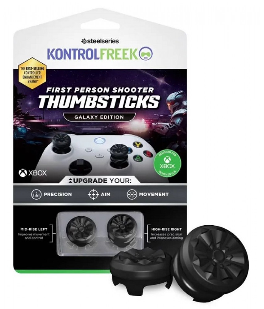 Насадки на стики KontrolFreek KontrolFreek Galaxy Edition Black для Xbox Series X|S / Xbox One Насадки на стики KontrolFreek KontrolFreek Galaxy Edition Black для Xbox Series X|S / Xbox One